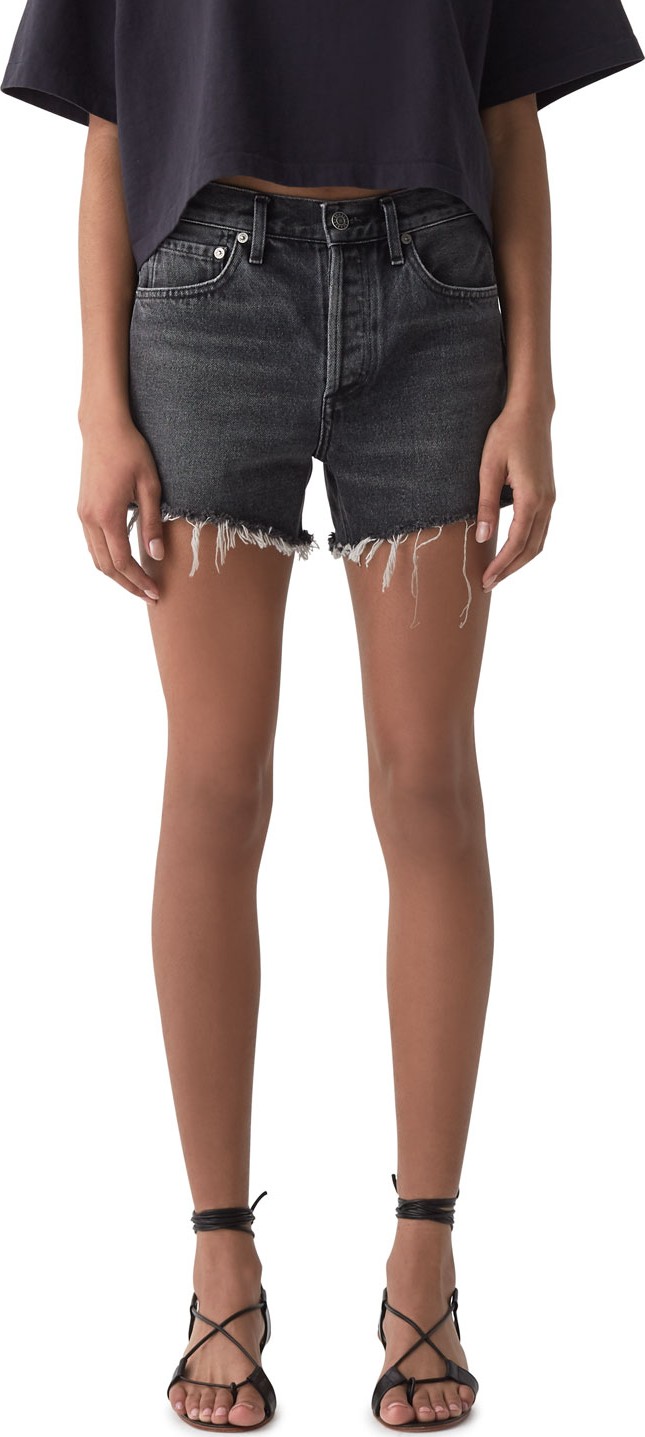 Agolde Micah Boyfriend Denim Shorts