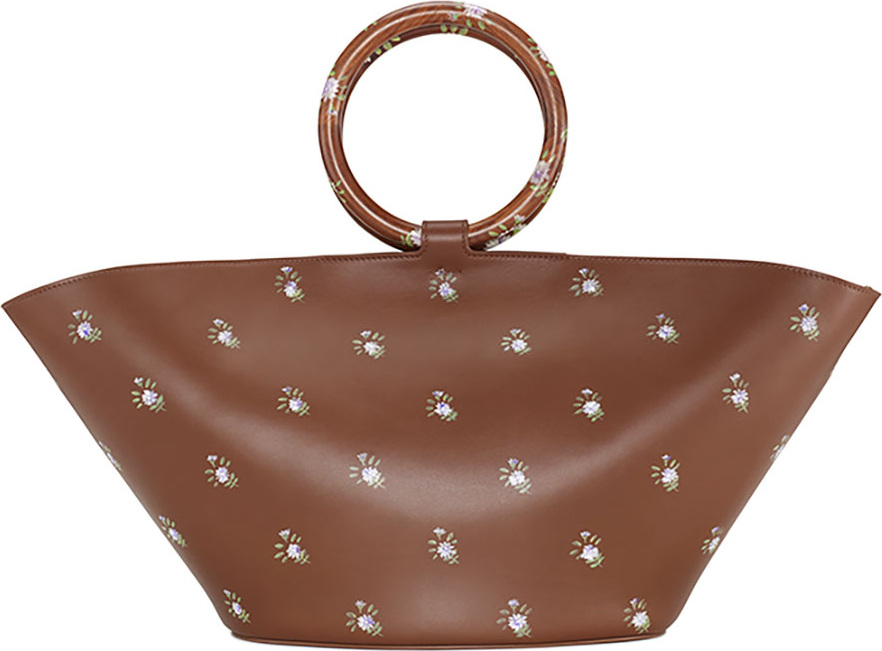 THE ROW Painted-Flower Market Tote Bag