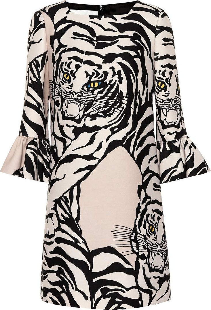 Valentino Re-Edition silk and wool dress