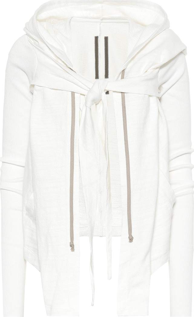 Rick Owens DRKSHDW cotton hoodie