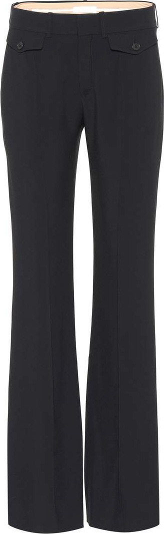 Chloe Mid-rise crêpe pants