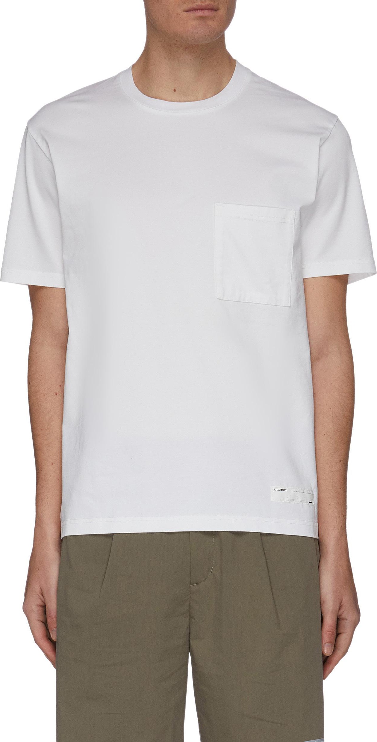 ATTACHMENT Chest Pocket T-shirt