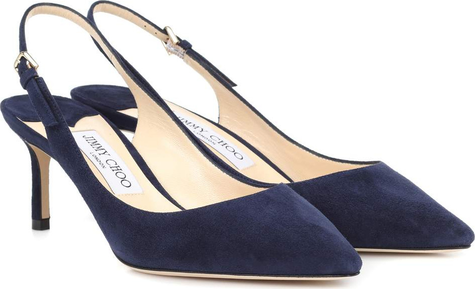 Jimmy Choo Erin 60 suede slingback pumps