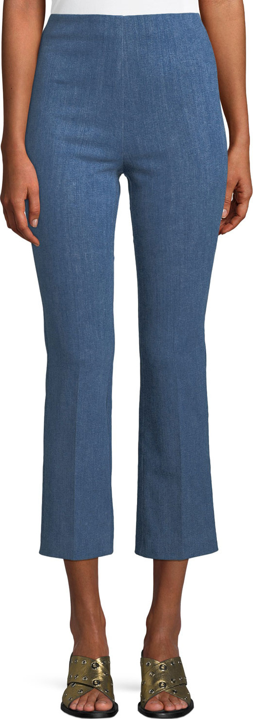 Rag & Bone Hina Cropped Straight-Leg Pants