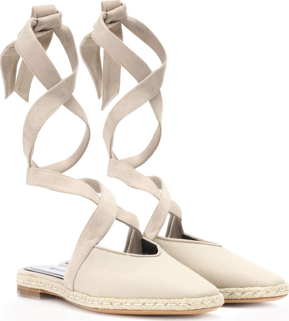 J.W.Anderson Canvas lace-up sandals