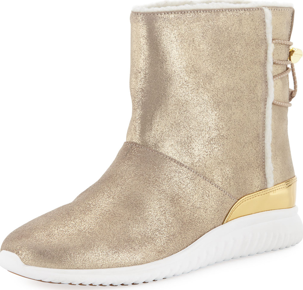 Cole Haan StudioGrand Waterproof Slip-On Boots, Sand