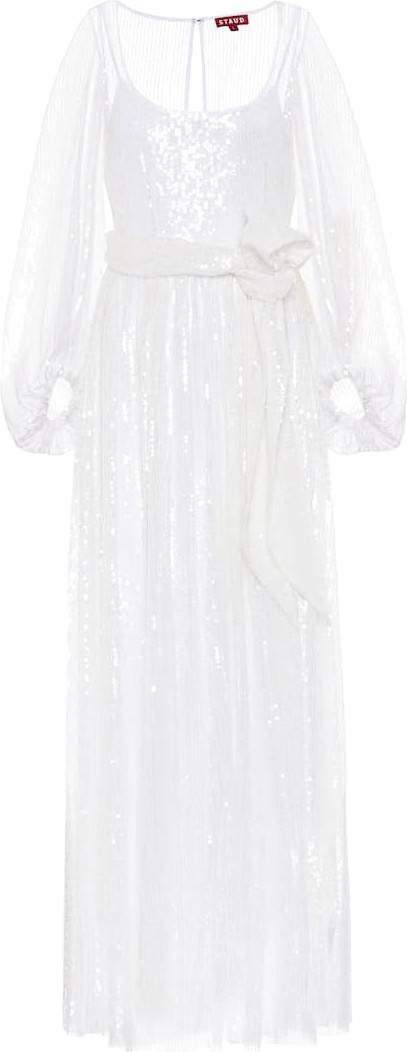 Staud Sequined maxi dress