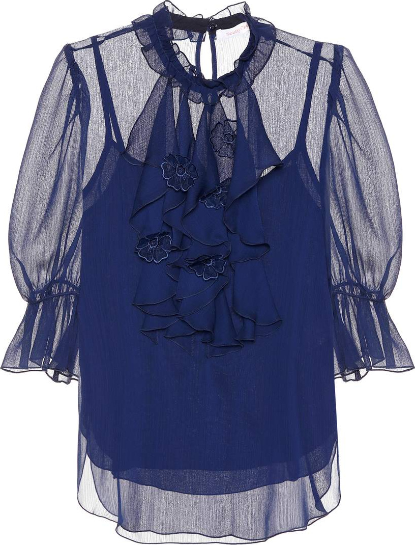 See By Chloé Sheer blouse
