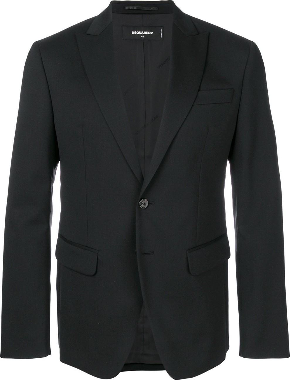 DSQUARED2 zip detail blazer