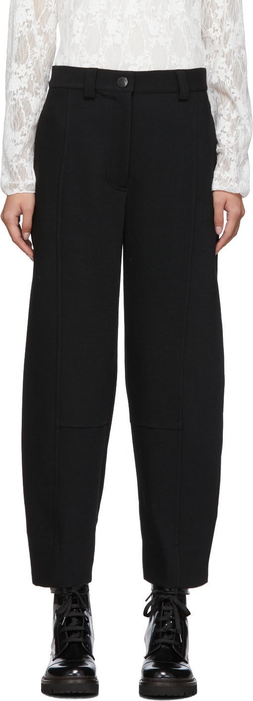 See By Chloé Black Cool Tailoring Trousers