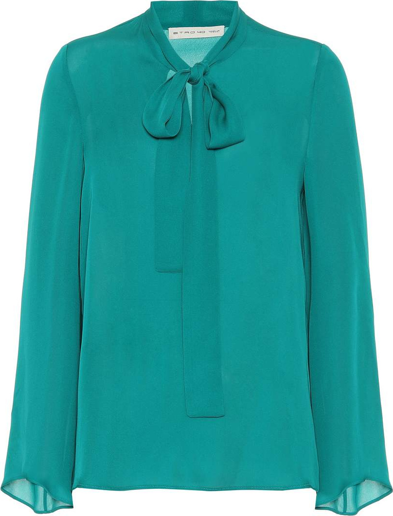 Etro Silk pussy-bow blouse