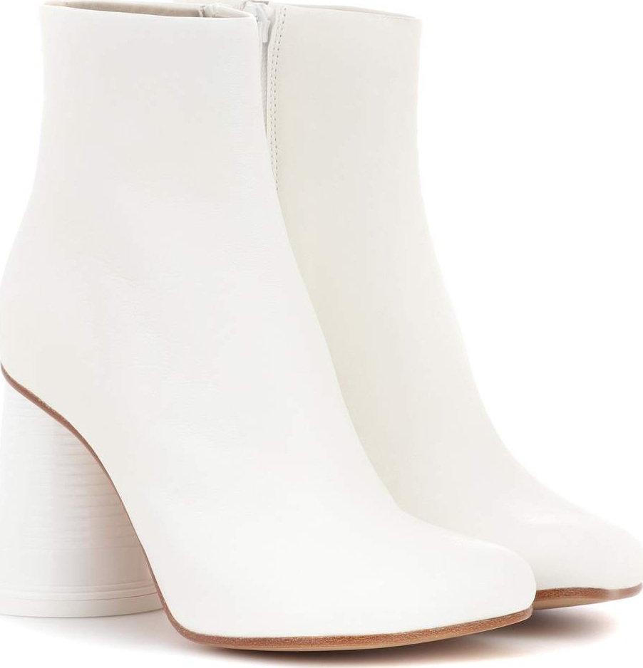 MM6 Maison Margiela Leather ankle boots