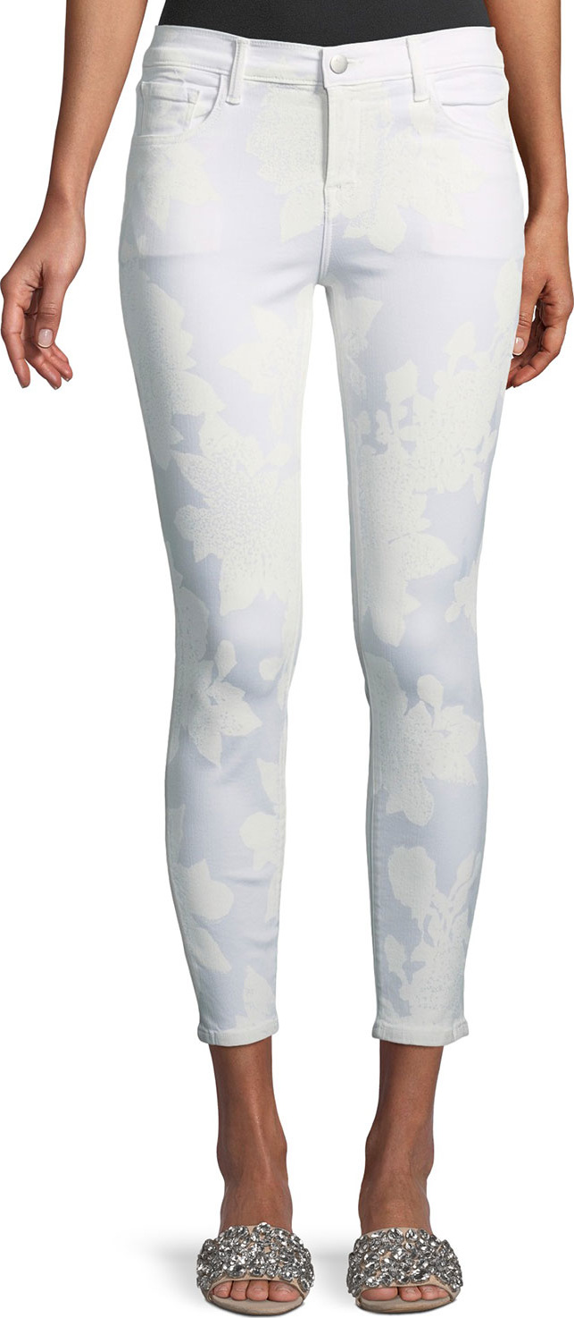 J BRAND 835 Mid-Rise Capri Glowing Jeans