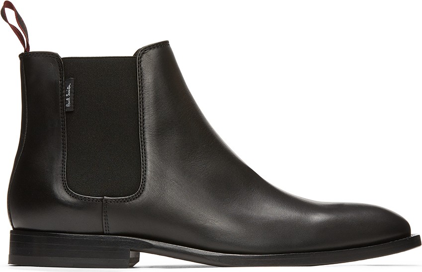 Ps By Paul Smith Black Gerald Chelsea Boots