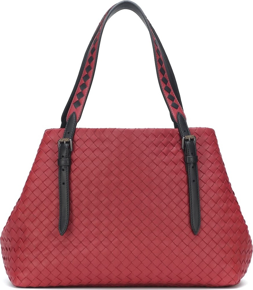 Bottega Veneta Medium Cesta intrecciato leather shopper
