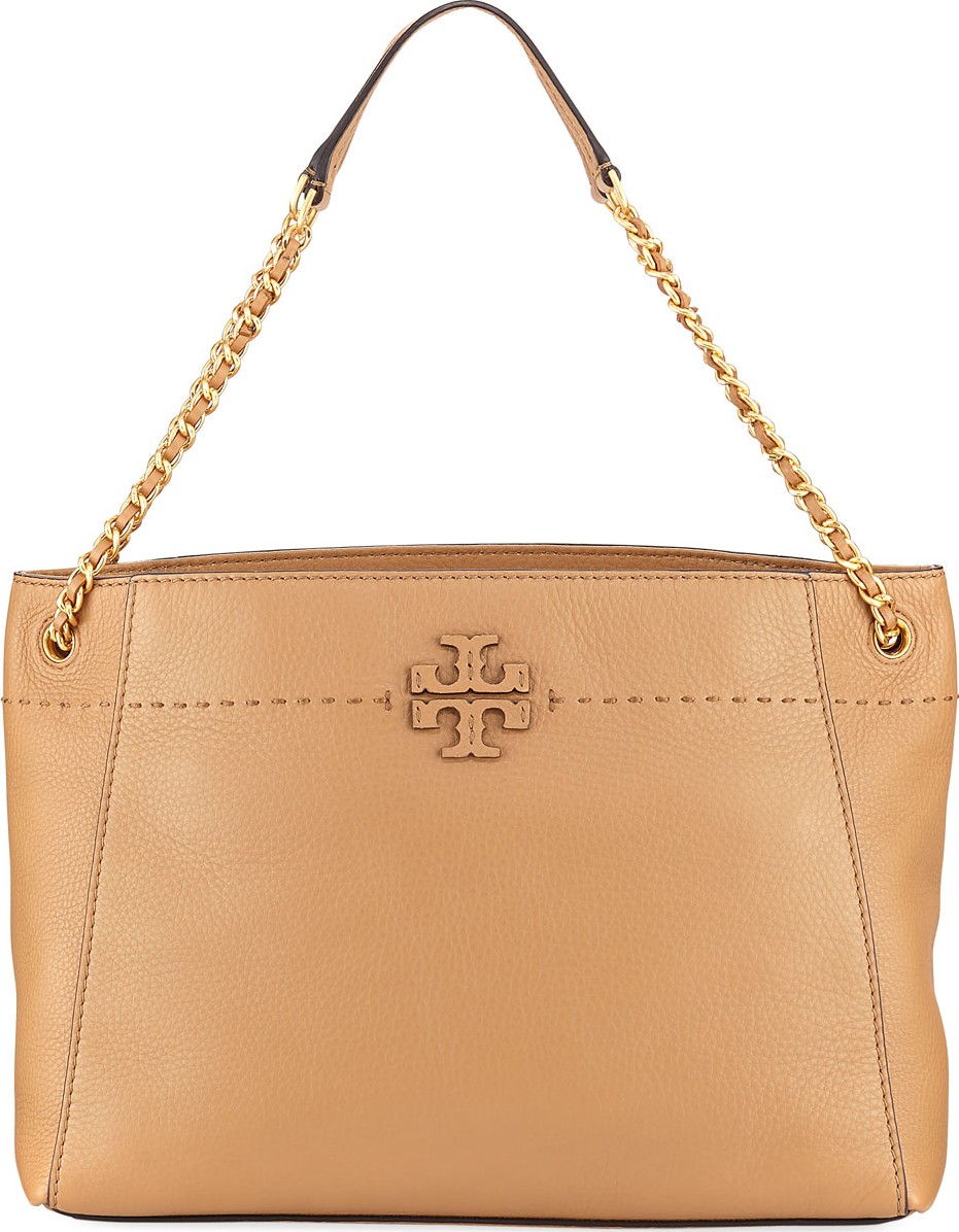 Tory Burch McGraw Woven Chain Slouchy Tote Bag