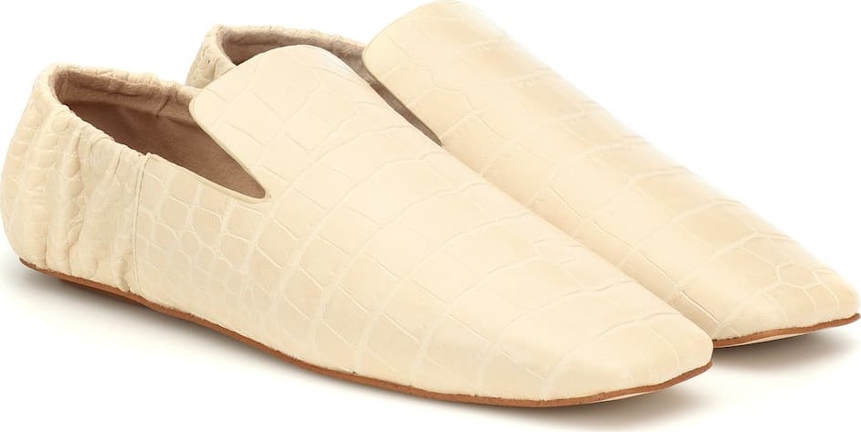 Nanushka Noa faux leather loafers