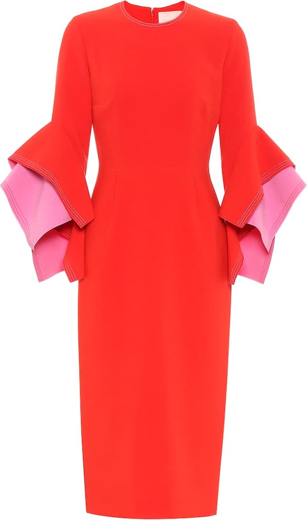 Roksanda Ronda crêpe dress