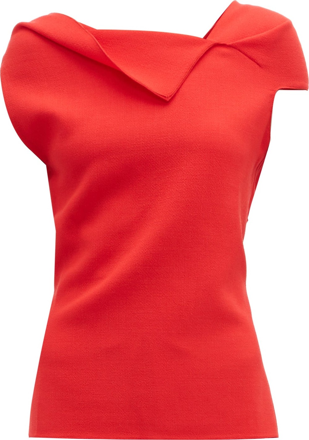 Roland Mouret Raywell wool-crepe sleeveless top