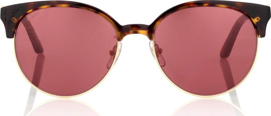 Cartier C de Cartier round sunglasses