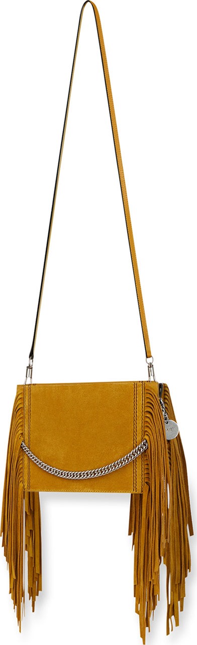 Givenchy Triple Fringed Suede Crossbody Bag