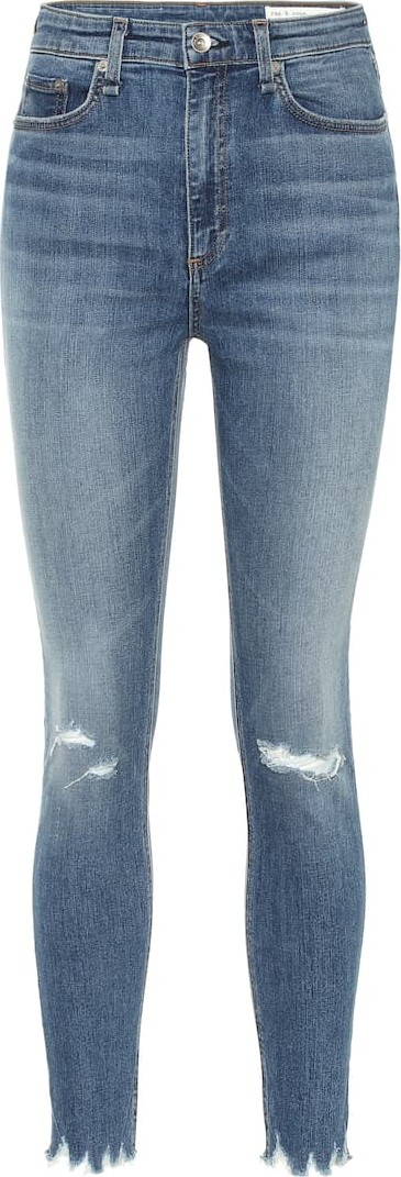 Rag & Bone Nina high-rise skinny jeans