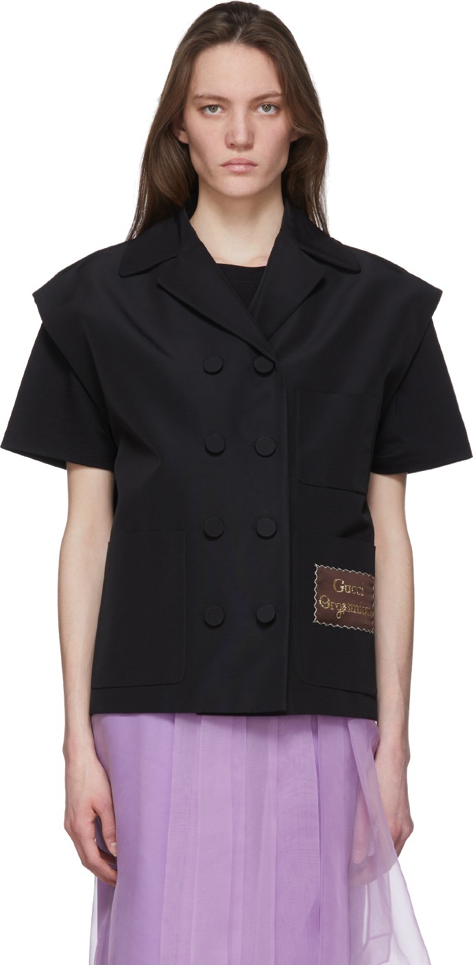 Gucci Black 'Gucci Orgasmique' Vest