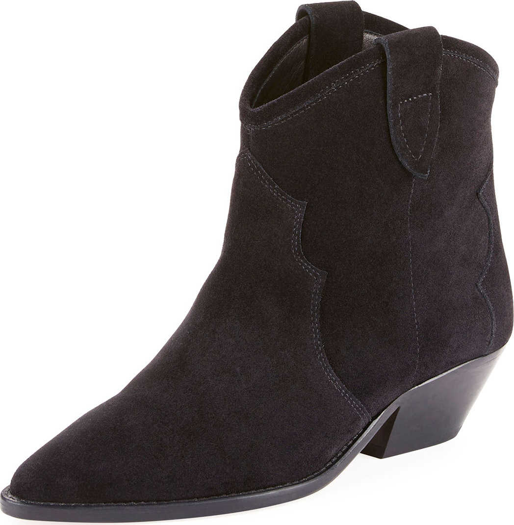 Isabel Marant Dewina Ankle Cowboy Bootie