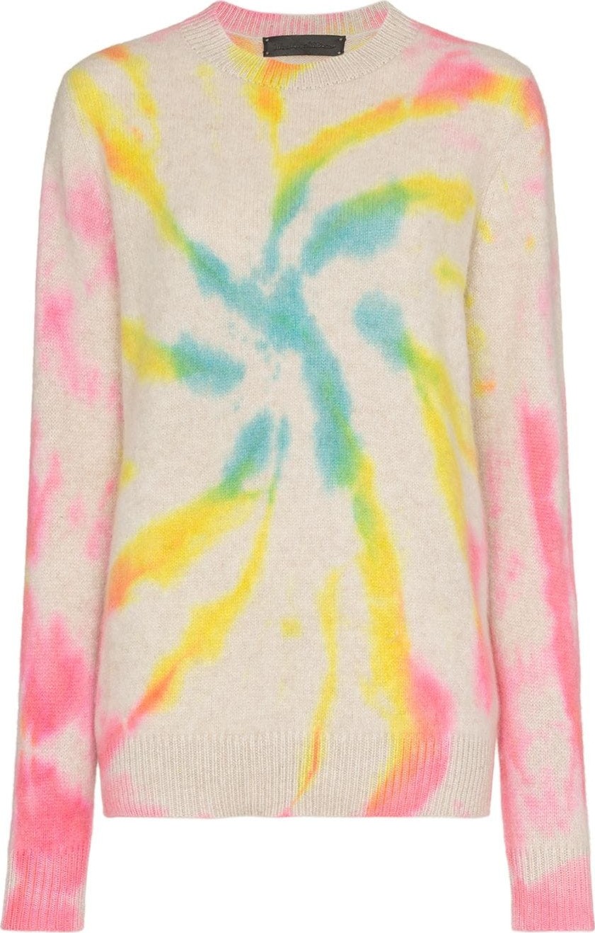 The Elder Statesman cyclone cashmere jumper