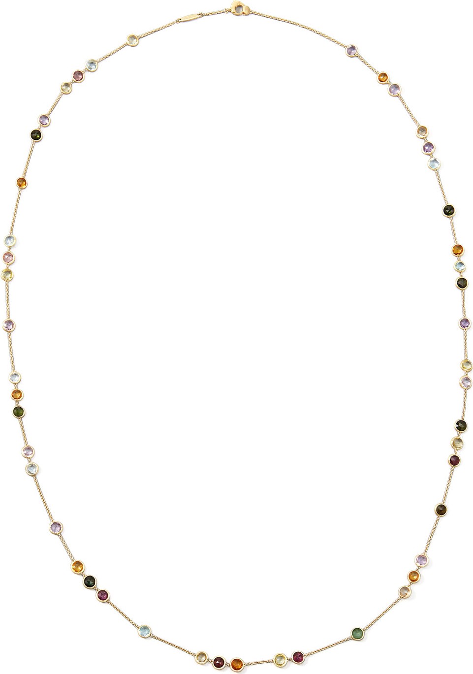 Marco Bicego Jaipur Mini Mixed-Stone Necklace, 35"