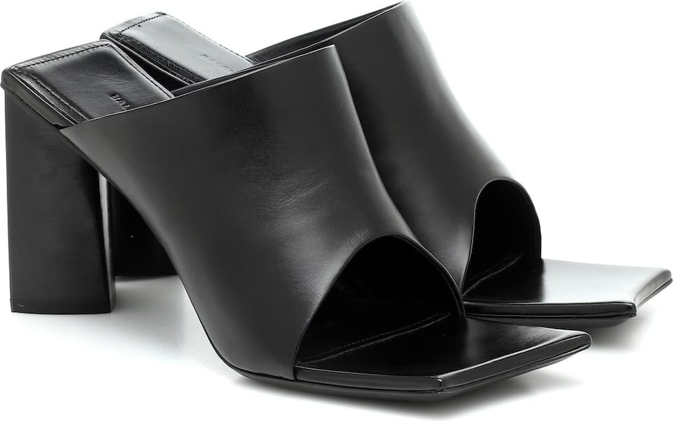 Balenciaga Moon leather sandals