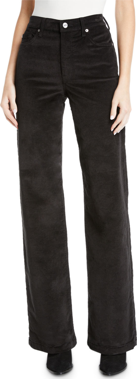 7 For All Mankind Alexa Wide-Leg Corduroy Jeans