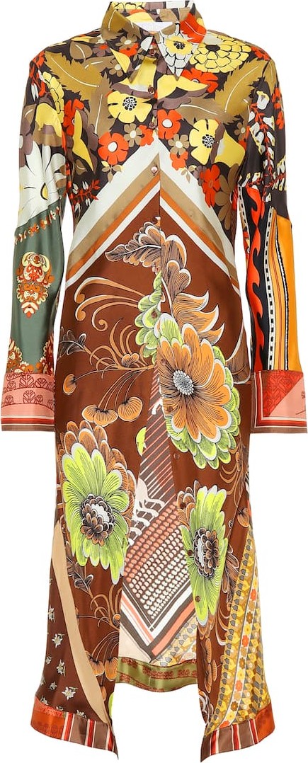 Chloe Printed silk shirt