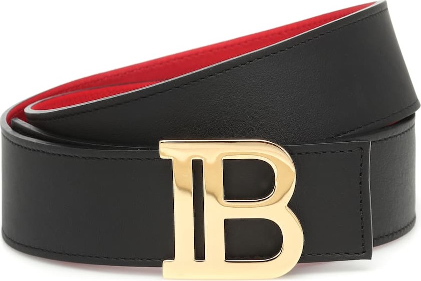 Balmain Reversible leather belt