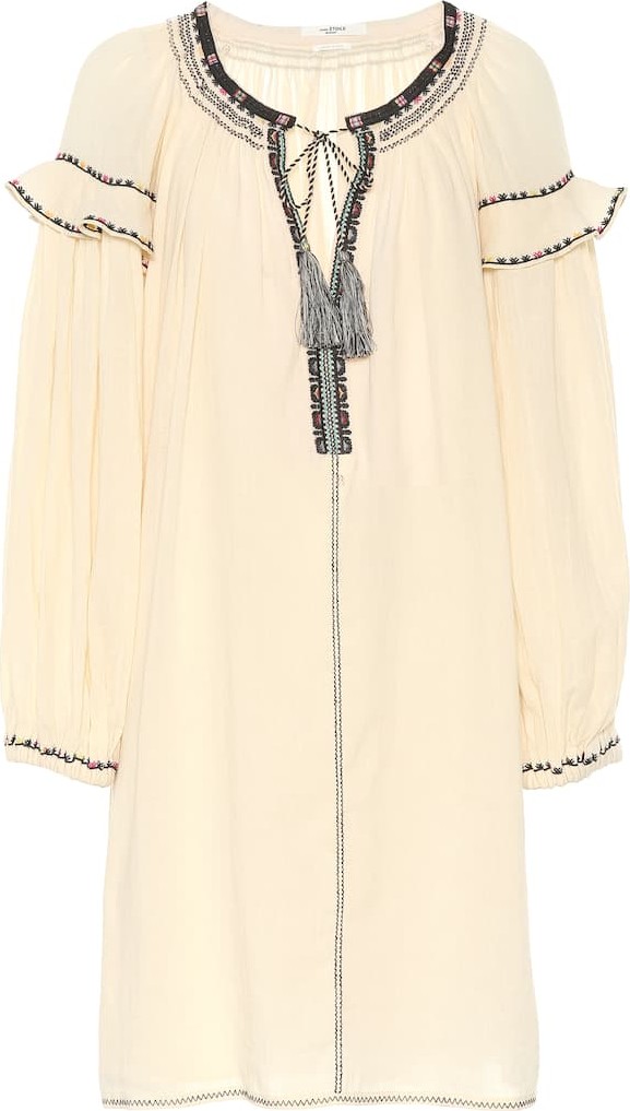 Isabel Marant Etoile Ralya embroidered cotton dress