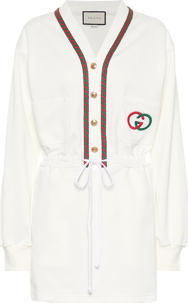Gucci Technical jersey dress