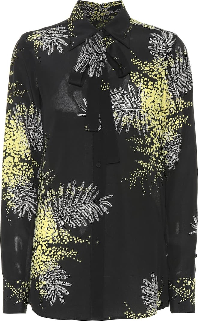 Valentino Printed silk shirt