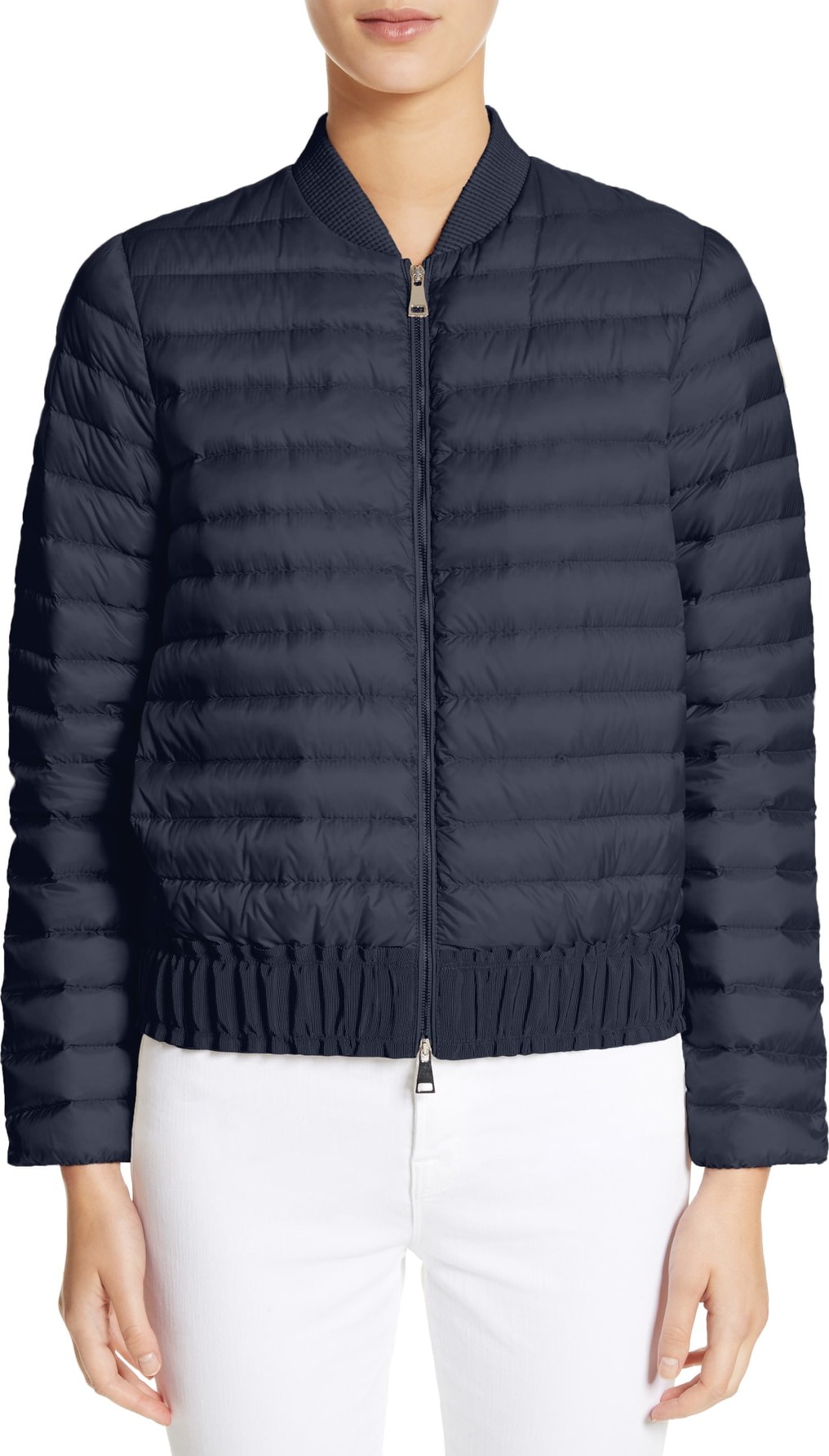 Moncler Barytine Quilted Bomber Jacket