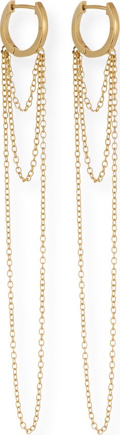 Jennifer Zeuner Jewelry Elmar Chain Drop Earrings