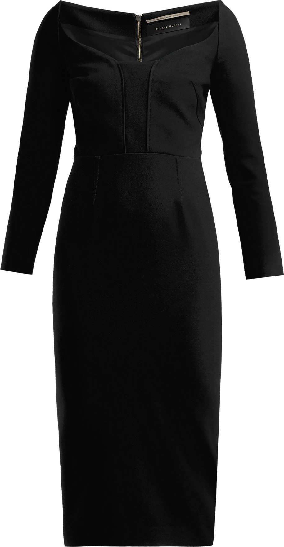 Roland Mouret Ardon crepe dress