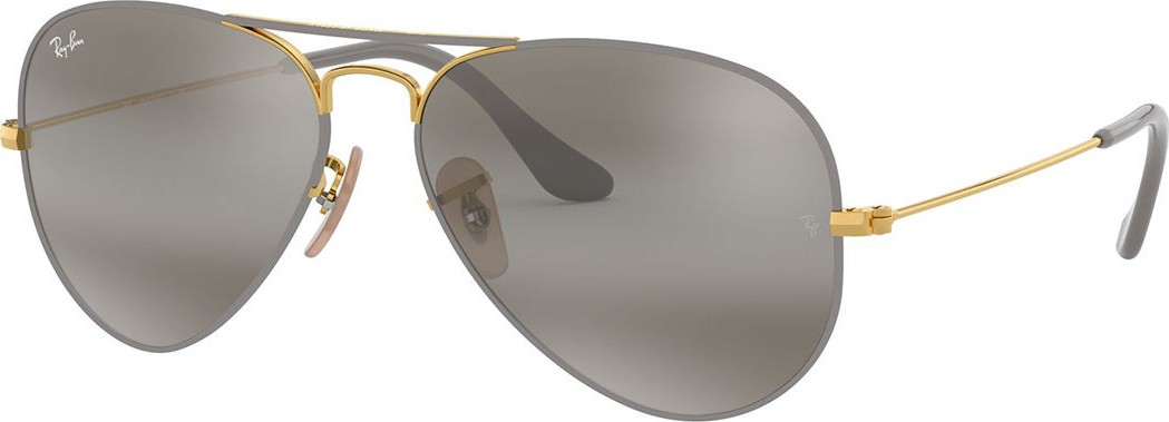 Ray Ban Metal Mirrored Aviator Sunglasses