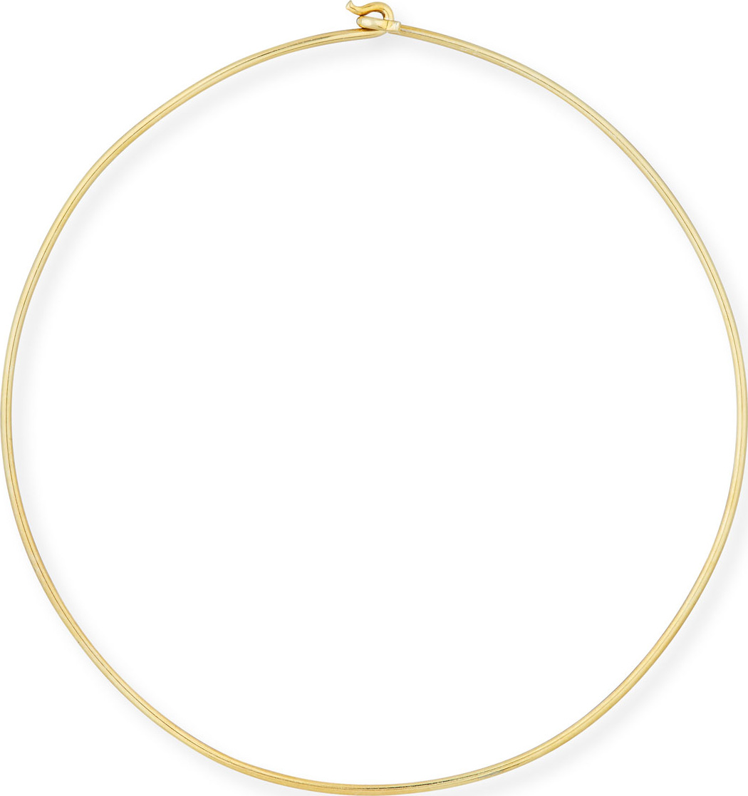 Edie Parker 14k Wire Choker Necklace