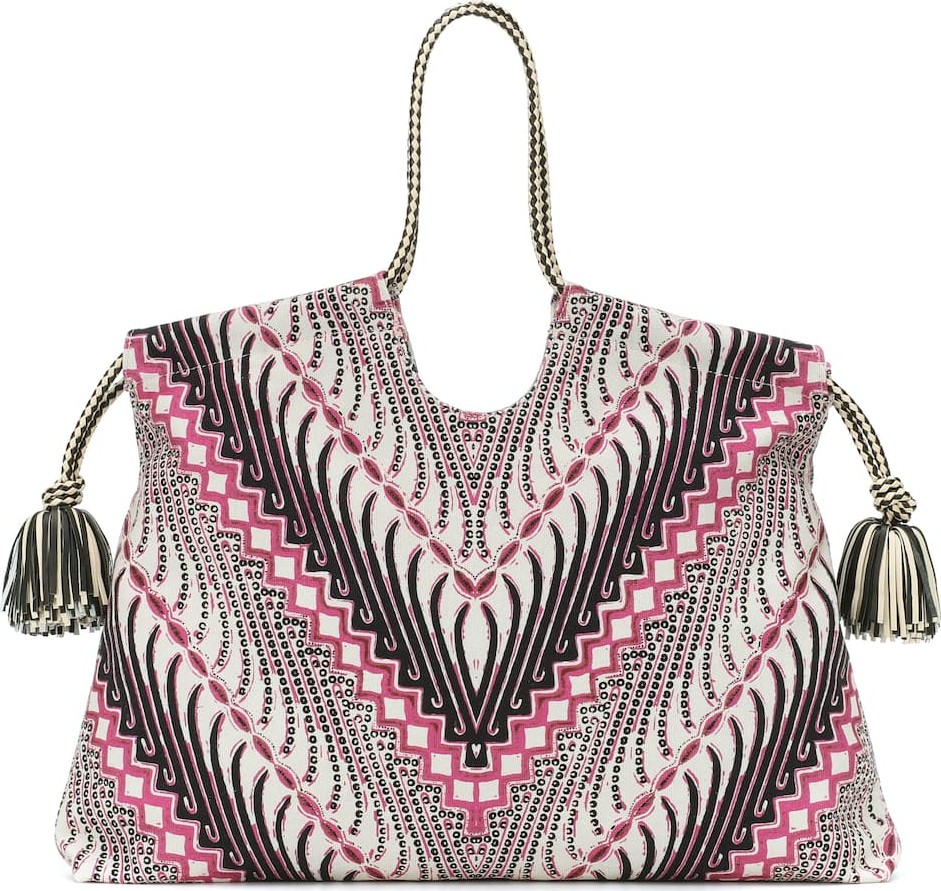 Ulla Johnson Tala printed canvas tote