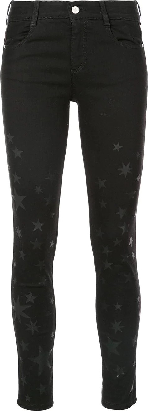 Stella McCartney star print skinny jeans