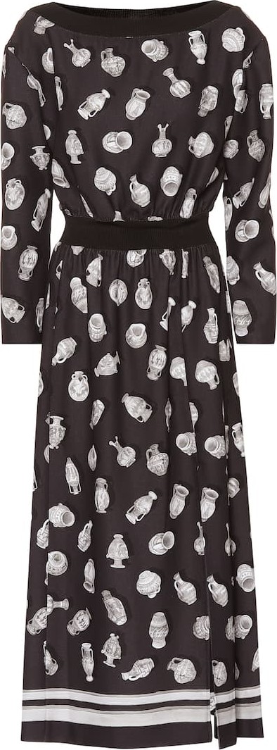 Altuzarra Printed midi dress