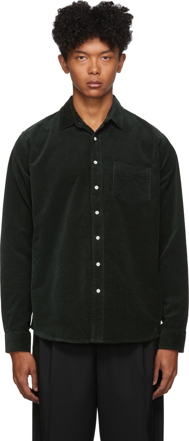 Schnayderman's Green Corduroy Shirt