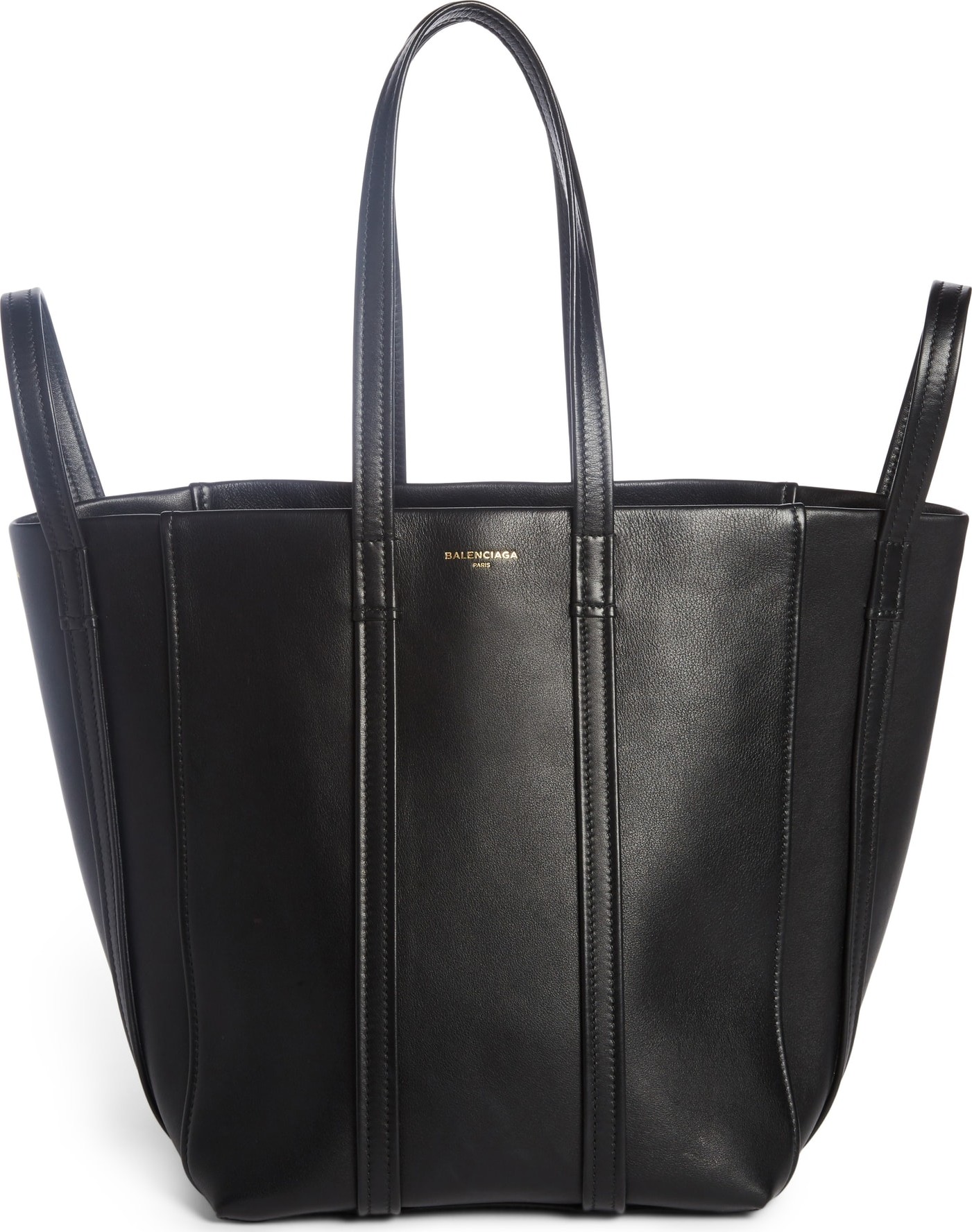 Balenciaga Small Laundry Cabas Calfskin Tote