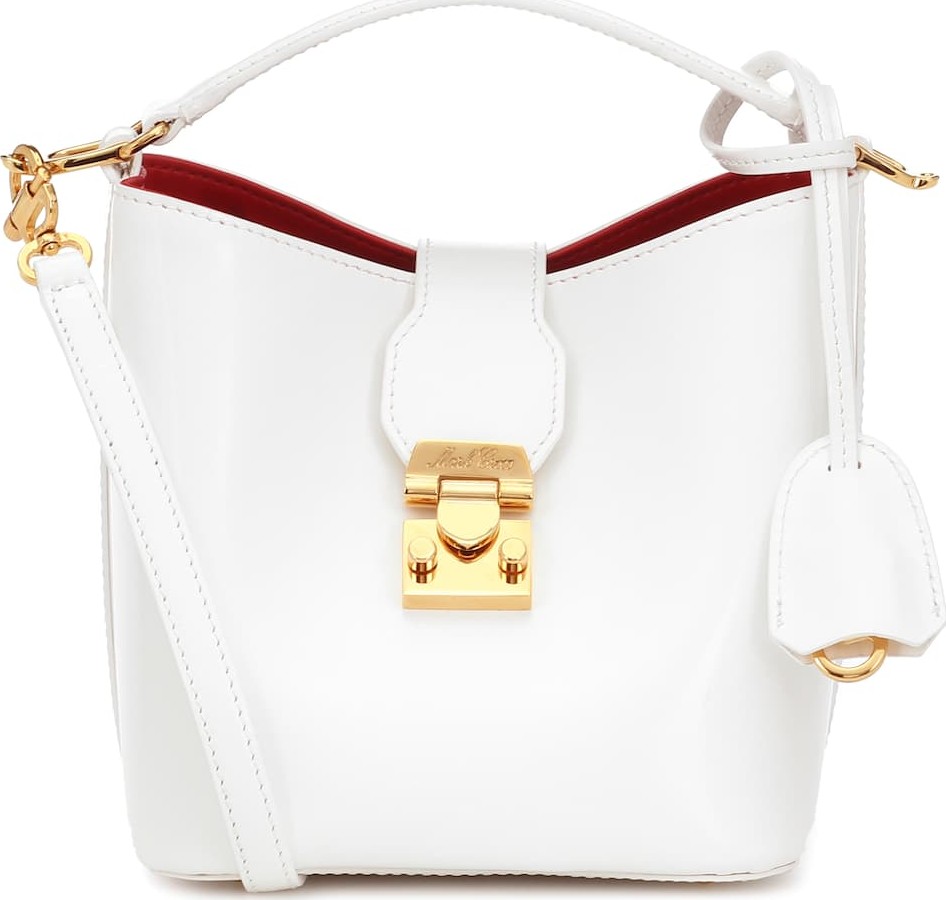 Mark Cross Murphy Mini leather bucket bag
