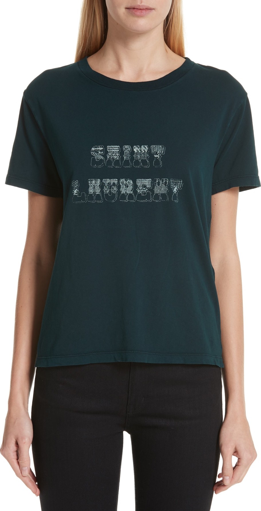 Saint Laurent '70s Logo Tee