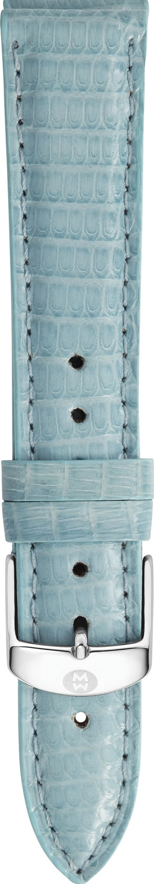 MICHELE 18mm Lizardskin Watch Strap